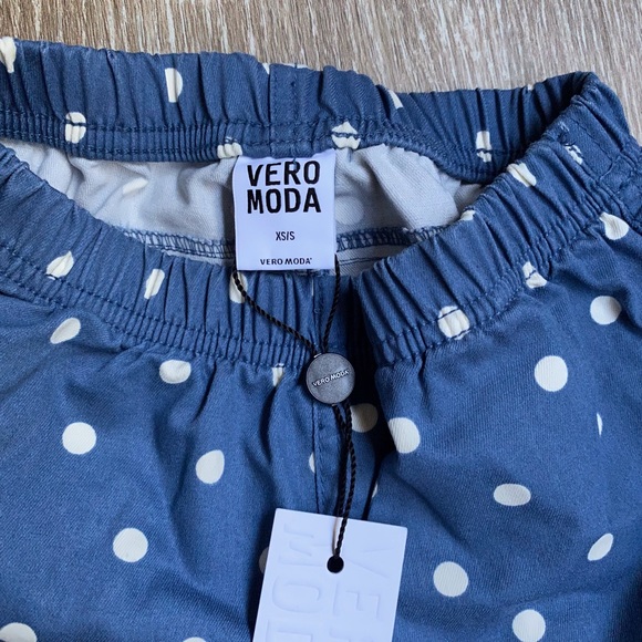 Polka Dot Print Pants - Picture 3 of 6